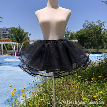 Lolita Petticoat – χωρίς οστά bustle, τρεις στρώσεις ραφής, cosplay φουσκωτό, για ενήλικες, Καλοκαίρι 2025. Μάρκα: Happy Jiangnan