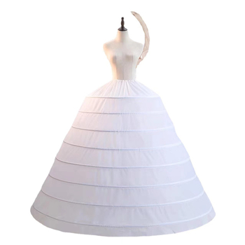 Lolita fishbone bustle petticoat za vjenčanicu, podesiva, duga i pahuljasta