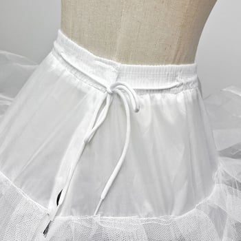 Κρινόλιν για νύφη με έξι μεταλλικούς δακτυλίους και έξι στρώσεις σκληρού δικτύου, επένδυση, ενήλικες, άνοιξη 2024