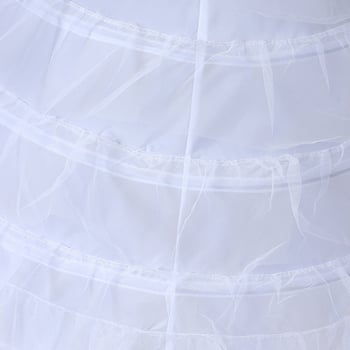 Κρινόλιν για νύφη με έξι μεταλλικούς δακτυλίους και έξι στρώσεις σκληρού δικτύου, επένδυση, ενήλικες, άνοιξη 2024