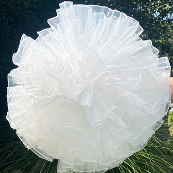 Lolita underskirt cu bustle fără oase, țesătură din 4 straturi din fir moale, primăvara 2023