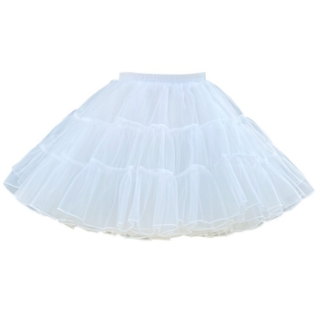 Lolita underskirt cu bustle fără oase, țesătură din 4 straturi din fir moale, primăvara 2023