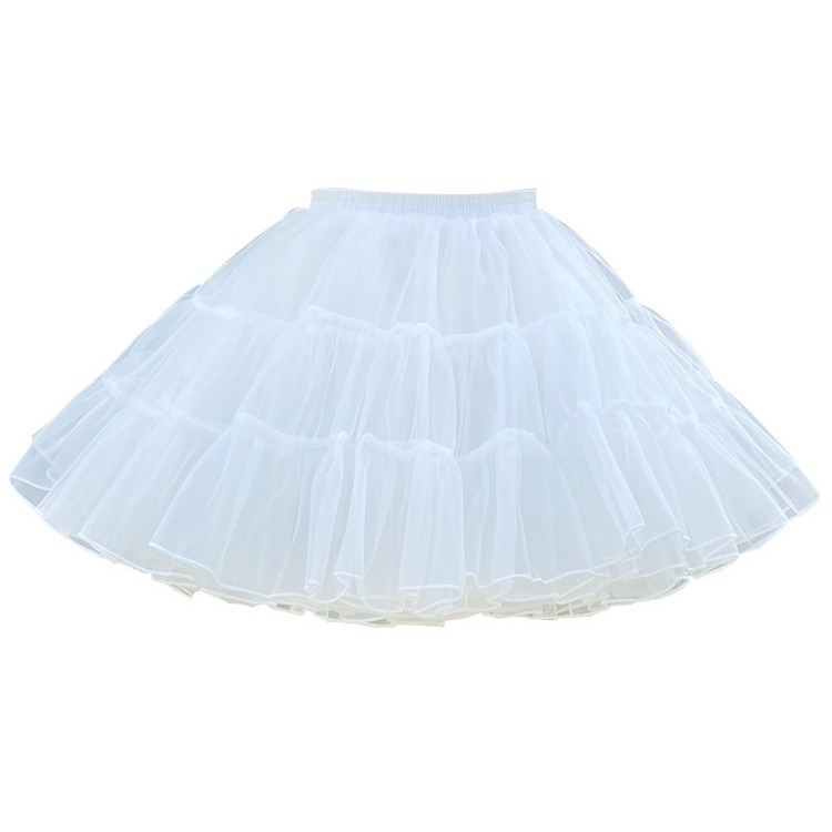Lolita underskirt cu bustle fără oase, țesătură din 4 straturi din fir moale, primăvara 2023