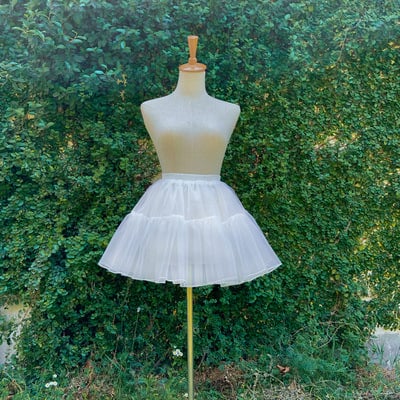 Lolita petticoat, be kaulų pūtimas, Minkštas siūlas audinys, Suaugusieji, 2021 m. vasara
