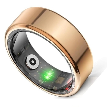 Inel inteligent R02 cu monitorizare ritm cardiac, oxigen din sânge, monitorizare somn, impermeabil, pedometru.