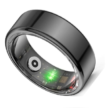 Inel inteligent R02 cu monitorizare ritm cardiac, oxigen din sânge, monitorizare somn, impermeabil, pedometru.