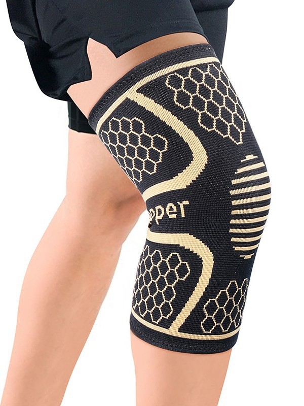 Genunchiere sport din nylon pentru adulți, potrivite pentru alergare și ciclism