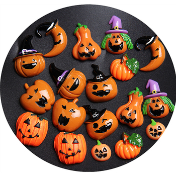 Halloween set smolnih dodataka za DIY torbe i ukrase za telefon – motiv duha, materijal plastika/smola, obrada kapanje ulja, brend Play to have fun