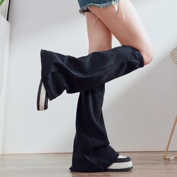 Ceļgalu augšdaļas kāju aizsargs, saules aizsardzība, plata griezuma, viegls, sportam