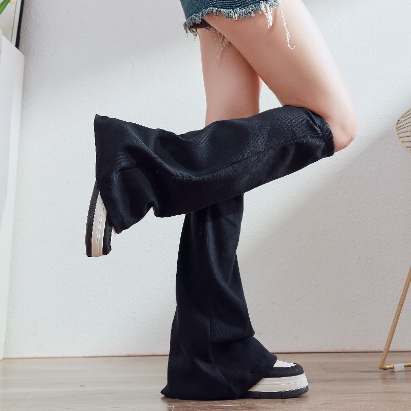 Ceļgalu augšdaļas kāju aizsargs, saules aizsardzība, plata griezuma, viegls, sportam