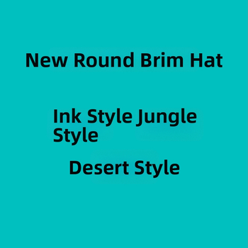 Unisex välistingimustes päikesekaitse müts näo katmisega, kamuflaažmustriga, polüester