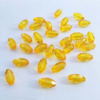 DIY dodaci za nakit – perle u obliku klasova pšenice, s imitacijom kristalnog rezanja, od plastike/smole, za šivanje i dodatke za kosu