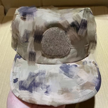 Spordimüts kamuflaazimustriga, lame tipp, tolmu- ja päikesekaitse, täiskasvanutele unisex, segatud kangas