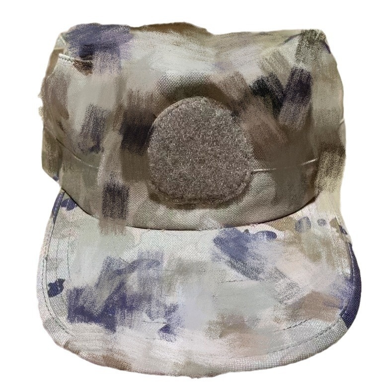 Spordimüts kamuflaazimustriga, lame tipp, tolmu- ja päikesekaitse, täiskasvanutele unisex, segatud kangas