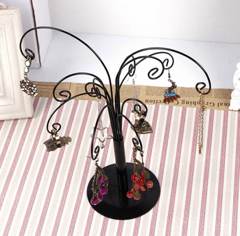 Držač za nakit za izlaganje naušnica i ogrlica, metal, europski stil, ljeto 2021