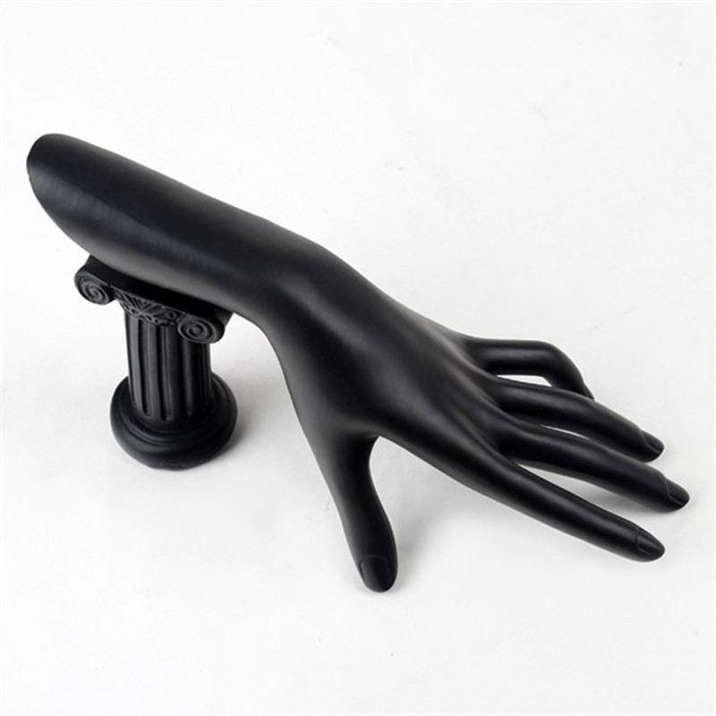 Držač za nakit od smole s ručno oblikovanom rukom za izlaganje prstena i narukvica