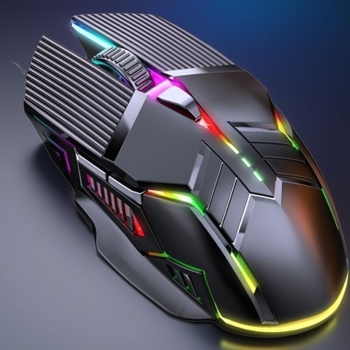 Ενσύρματο ποντίκι gaming με 3200 DPI, 6 πλήκτρα, USB, καλώδιο 1,3 m