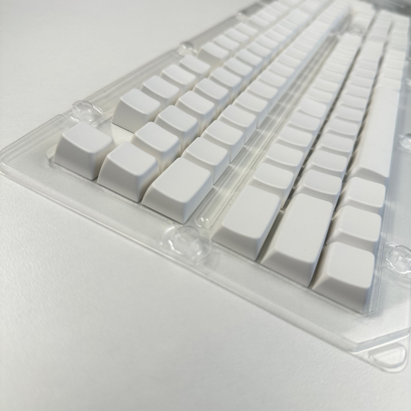 Capace pentru taste, profil MDA, fără gravuri, material PBT