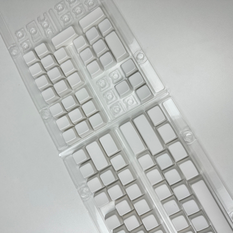 Capace pentru taste, profil MDA, fără gravuri, material PBT