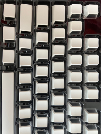 Material PBT pentru capace goale de taste cu sublimare prin imprimare – capace personalizate pentru switch mecanic și ax magnetic; turnare prin injecție