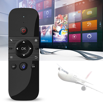 M8 2.4G безжично гласово дистанционно управление с гироскоп Air Mouse за Smart TV кутия, USB интерфейс, обхват 10 м