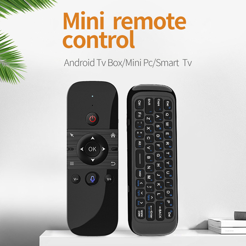 M8 2.4G безжично гласово дистанционно управление с гироскоп Air Mouse за Smart TV кутия, USB интерфейс, обхват 10 м