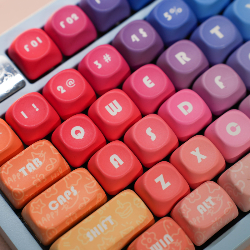 Set kapica tipki za mehaničku tipkovnicu, PBT, sublimacija, MOA klasa, 137 tipki, opći model