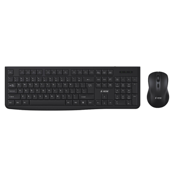 Jite KM-20 безжичен комплект клавиатура и мишка, 2.4G връзка, ергономичен дизайн, 1000dpi