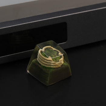 Κλειδί 3D από εποξεική ρητίνη, χειροποίητο, σχέδιο Κολοσσαίο, συμβατό με Cherry MX διασταυρούμενο άξονα, μονή κλειδί