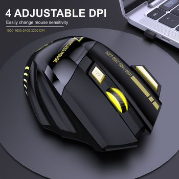 Žaidimų optinė pelė - 7 mygtukai, 3200 DPI, USB sąsaja, keturių krypčių slinkiklis, ergonomiškas dizainas