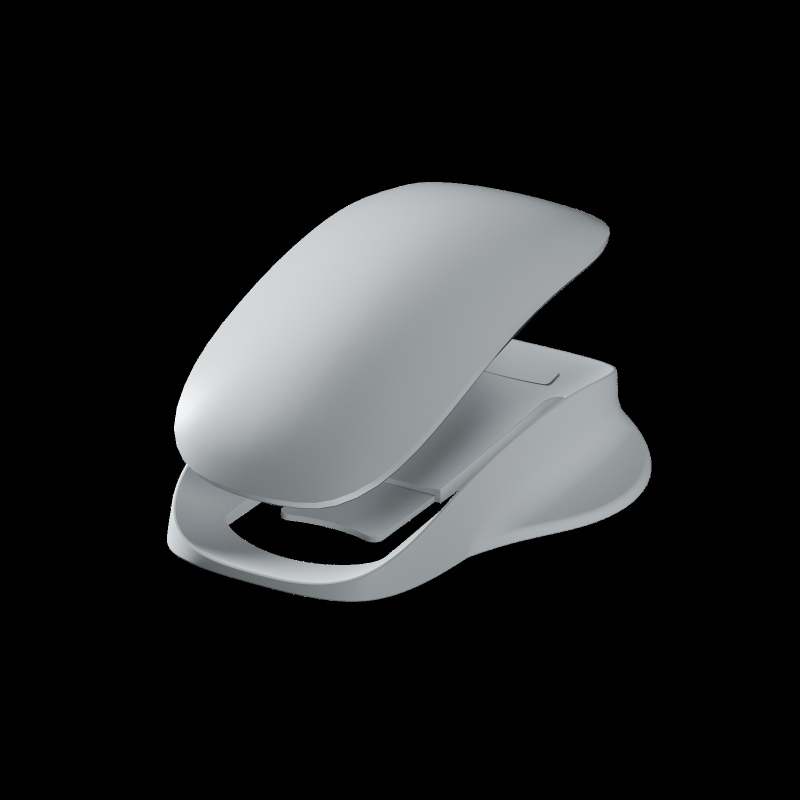 Magic Mouse pamats – augstuma palielināšana un labāka satvēriena virsma Apple Magic Mouse, ABS plastmasa