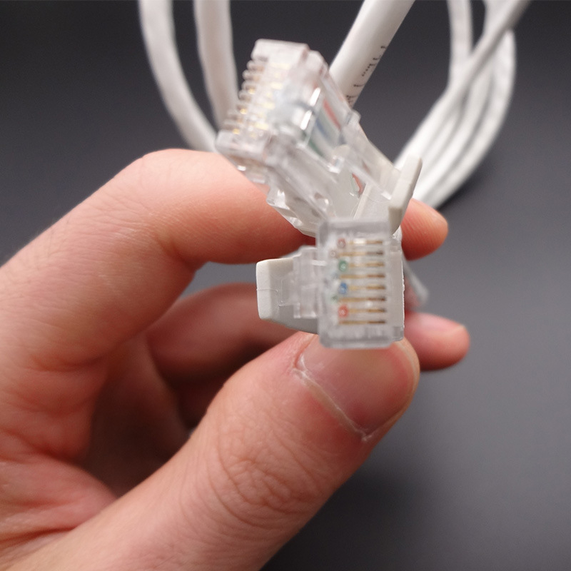 Jumper Cat6 RJ-45 tīkla kabelis (RJ-45, Cat6, Copper, Twisted Pair, 100 Kbps)