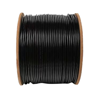 Ārējais Cat6a Ethernet kabelis, ūdensizturīgs, bez ekrāna, RJ-45 savienotājs, CCA vadi, vada diametrs 6.2, datu pārraides ātrums 100–1000 Gb