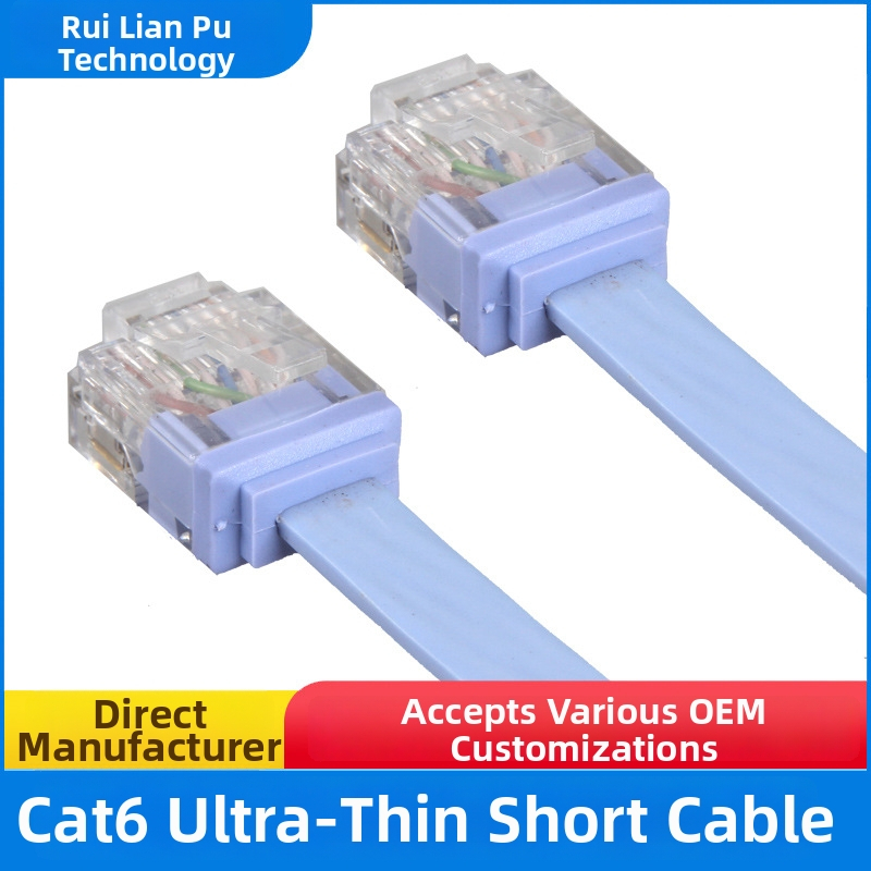CAT6 tīkla kabelis, bezoksidēta vara, 8P8C, 32 AWG, 1000 Mbps