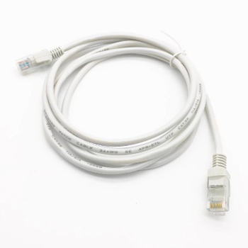 Cat5 tīkla kabelis, RJ-45 savienotājs, datu pārraides ātrums 100 Mbps, divkāršs pāru kabelis, alumīnija-magnija vadītājs