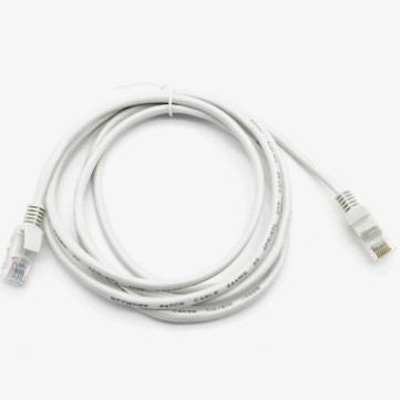 Cat5 tīkla kabelis, RJ-45 savienotājs, datu pārraides ātrums 100 Mbps, divkāršs pāru kabelis, alumīnija-magnija vadītājs