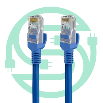 Ethernet kabelis RJ-45, Twisted Pair, alumīnija-magnija vadītājs, saderīgs ar maršrutētāju (pieci veidi tīkla kabeli)