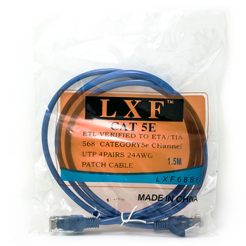 Ethernet kabelis RJ-45, Twisted Pair, alumīnija-magnija vadītājs, saderīgs ar maršrutētāju (pieci veidi tīkla kabeli)