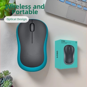 Juhtmevaba hiir M185/M186, ergonoomiline disain mängimiseks, kontoriks ja koduseks kasutamiseks, ühilduv lauaarvuti ja sülearvutiga