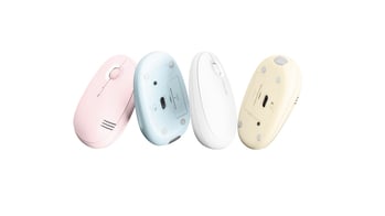 ABM-03 Безжична Bluetooth мишка за лаптопи и таблети, оптичен сензор 1600 DPI, тегло 0,12 кг