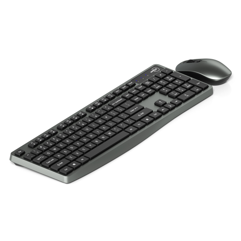 UMILA SC601 Безжичен комплект клавиатура и мишка, 2.4G, 1600 DPI, ергономичен, водоустойчив
