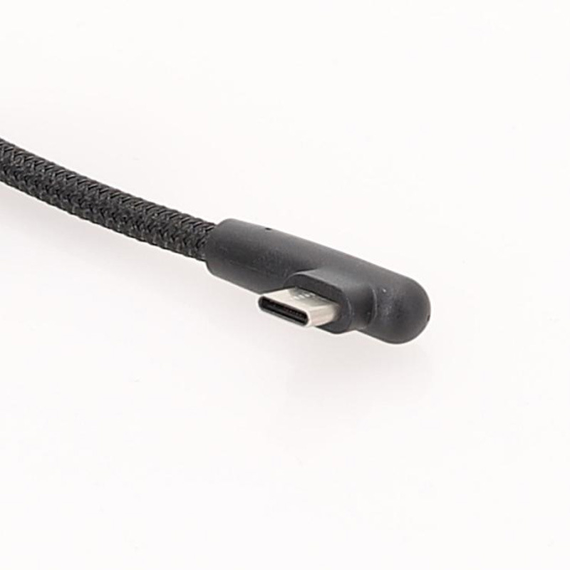 USB 9-pinski kabel Type-C s 90° kutem, opleteni podatkovni kabel za matičnu ploču