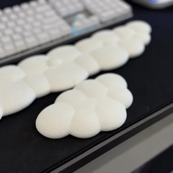 Suport pentru încheieturi mouse și tastatură — plastic — rezistent la uzură — pentru birou — Tip 8683009