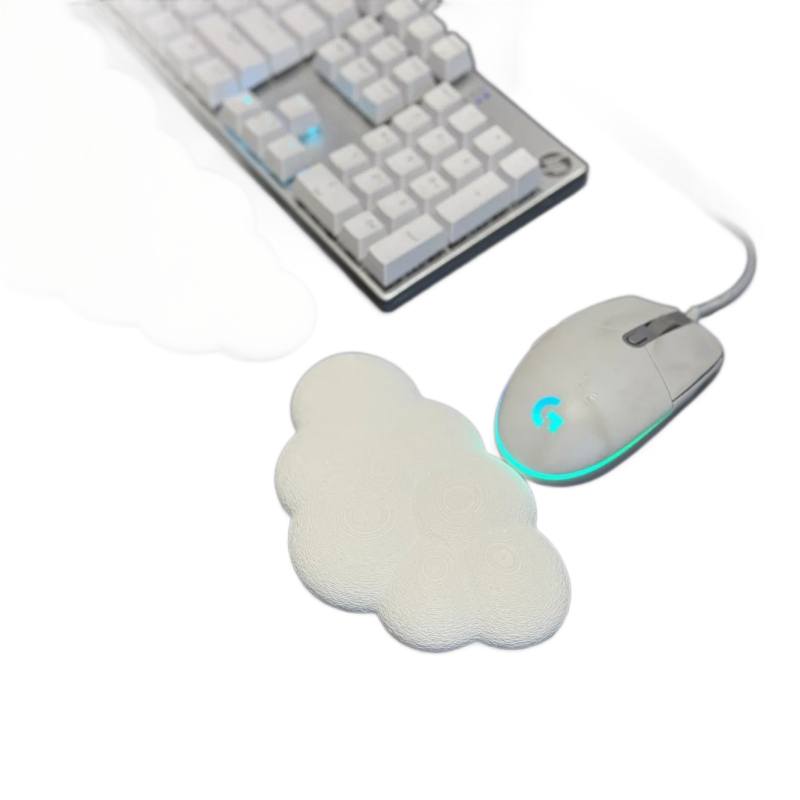Suport pentru încheieturi mouse și tastatură — plastic — rezistent la uzură — pentru birou — Tip 8683009