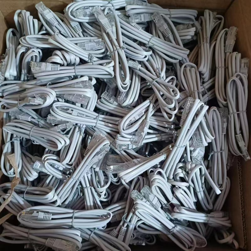 Tenda cablu de rețea Cat5e din cupru solid — cablu patch pentru calculatoare și monitorizare