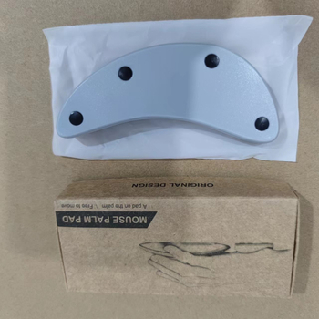 Ergonomska podloga za miš s podrškom za zglob, silikon, jednostrana, gaming/esports stil, model 0003