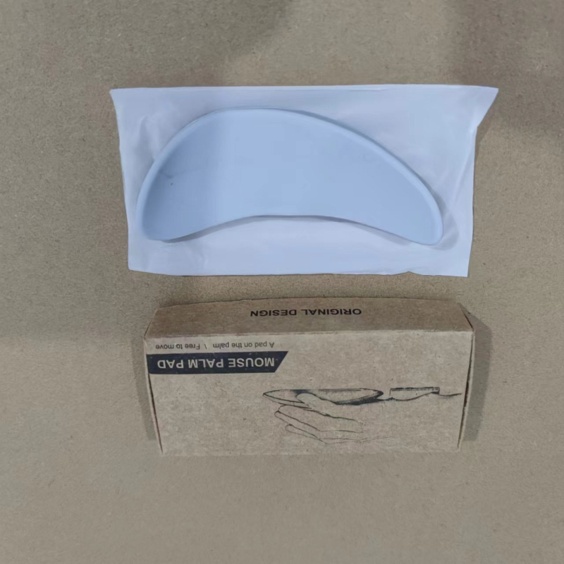 Ergonomska podloga za miš s podrškom za zglob, silikon, jednostrana, gaming/esports stil, model 0003