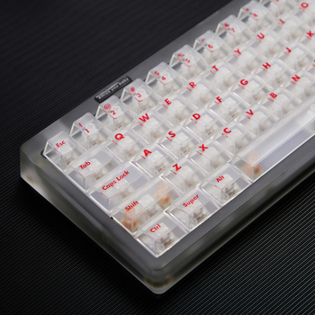 Set keycapova, model Fog, Silk Screen tisak, za većinu mehaničkih tipkovnica, pakirano u kutiju.