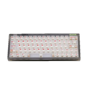 Set keycapova, model Fog, Silk Screen tisak, za većinu mehaničkih tipkovnica, pakirano u kutiju.