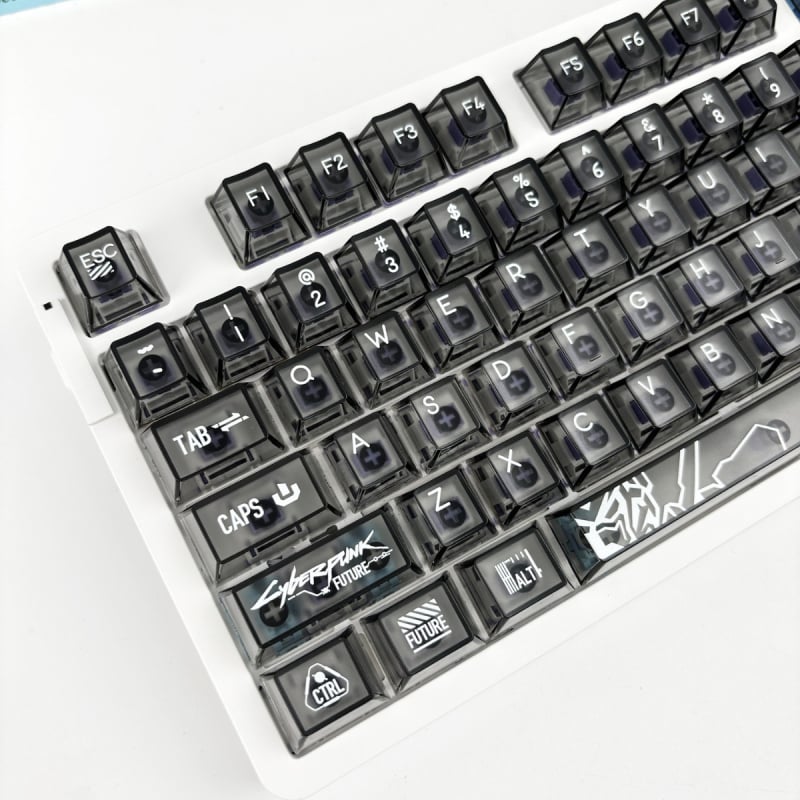 Mechanikus billentyűzethez készült keycap, műanyag kupakok, teljes készlet